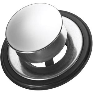 INSINKERATOR SilverSaver Kitchen Sink Stopper for INSINKERATOR Garbage Disposal, STP-DS, Stainless Steel (Full)