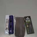 LOPSIC Dog Nail Grinder with 2 LED Lights,Pet Cat Dog Nail Clipper (Purple)