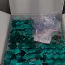 COKAOBE Emerald Green Shimmer Wall Backdrop, 24PCS Square Sequin Shimmer Backdrop Panel, Photo Backdrops for Birthday, Anniversary, Wedding, Graduation & Bachelorette Party Decoration