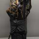 Hunting Blind 360 Degree See Through Ground Blind with Carrying Bag, 2/3 Person Pop Up Camouflage Tent Portable Concealed Shelter