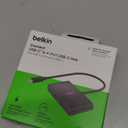 Belkin Connect 4-Port USB-C Hub - USB C Hub Multiport Adapter Dongle with 4 USB-C 3.2 Gen 2 Ports - High-Speed 10G Data Transfer for Laptop, MacBook, iPad, PC, and More - 100W PD