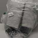 Bedside Table Lamps Set of 2  Touch Nightstand Lamp for Bedroom with USB C+A Charging Ports & AC Outlets, 3Way Dimmable Desk Lamp Grey Fabric Shade for Bedroom Living Room, Office(Bulb Included)