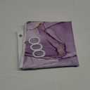 Stall Shower Curtain for Bathroom 36x72 inches Purple Marble Shower Curtain Set Bathtub RV Decoration Waterproof Fabric Abstract Modern Small Cloth Curtain with Hooks