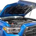 Hood Struts Lift Support Compatible with Toyota Tacoma 2016-2023 Accessories Front Hood Quicklift Gas Shocks Damper Bracket Springs Rod Prop, Need to Drill, 1 Pair Black