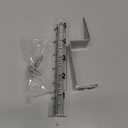 5" Capacity Rain Gauge with 2 in 1 Stainless Steel Rack Holder for Yards, Lawns, Pathway, Patio
