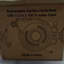 AYURA Garden Hose Reels 130 ft x 5/8 inch for Outside
