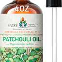 EVOKE OCCU Patchouli Essential Oil for Diffuser Skin Fragrance DIY Candle Soap Making - 4 FL Oz, Expiry: 04-2028