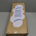 YBBY Seat Cushion for Sciatica - Pressure Seat Cushion for Tailbone Pain Relief  X-Large 20.4 in Memory Foam Coccyx Pillow, Desk Chair & Wheelchair & Truck & Car Seat Cushion (Gray)