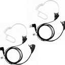 CP200,GP300,CLS1110,CLS1410 RDU4100 BPR40 Earpiece for M0torola Walkie Talkie Two Way Radio, Pack of 2