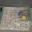 Wooden Magnetic Fishing Game for Toddlers, Montessori Fine Motor Skills Toy with Letters and Numbers, Preschool Learning ABC and Puzzle Educational Toys Gift for 3 4 5+ Year Old Kids (2 Poles)