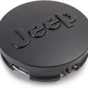 Mopar 2013-2021 Jeep Black Center Cap for Satin/Matte Finish Wheels New OEM
