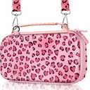 Gurgitat for Nintendo Switch 2 Carrying Case - Heart Cute Kawaii Design with Handle and Strap for Switch 2 2025 Travel Cases Portable Storage Carry Protective Hard Shell for Women Girls Boys Teens