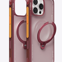 TORRAS Ostand Q3 Air for iPhone 16 Pro Max Case with 360 Magnetic Stand, Fit for MagSafe, Military Grade Drop Tested, Camera Control Button, Shockproof Phone Case for iPhone 16 Pro Max 6.9", Lava Red