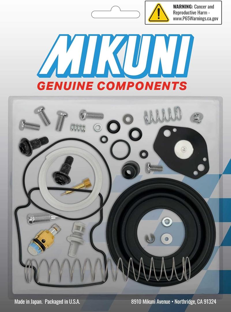 Mikuni Carburetor Rebuild Kit for Mikuni BSR36-89 Carburetors