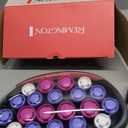 Remington Ionic Conditioning Hair Setter, 20 Velvet Hair Rollers, 6 Large (1), 10 Medium (1"), 4 Small (), Blowout Style Hair Curlers (pink)