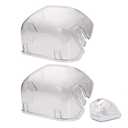 Pet Feeder Rear Cover for Pet Feeder & Connect, YOIHABV Cat Feeder Cover, Help Ensure Persistent Pets Can't Access/Steal Food from The Rear of The Cat Feeder While Lid is Open(2 Pack)