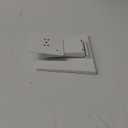 WEARSON Vesa Monitor-Mount Stand Low Profile - Lay Flat Folding Monitor Stand With VESA 75x75 and 100x100 White