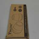 BALEINE Silicone Chair Leg Floor Protectors, Stool Leg Protectors Cap, Non-Slip Chair Leg Caps for Hardwood Floors (Black-32pcs, Round S)