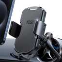 Car Vent Phone Mount Design for Mercedes Benz C300/260/200/180 & GLB & A-Class, Ultra-Stable Metal Hook, Mercedes Benz Car Accessories Phone Holder, Big Phones & Thick Cases Friendly