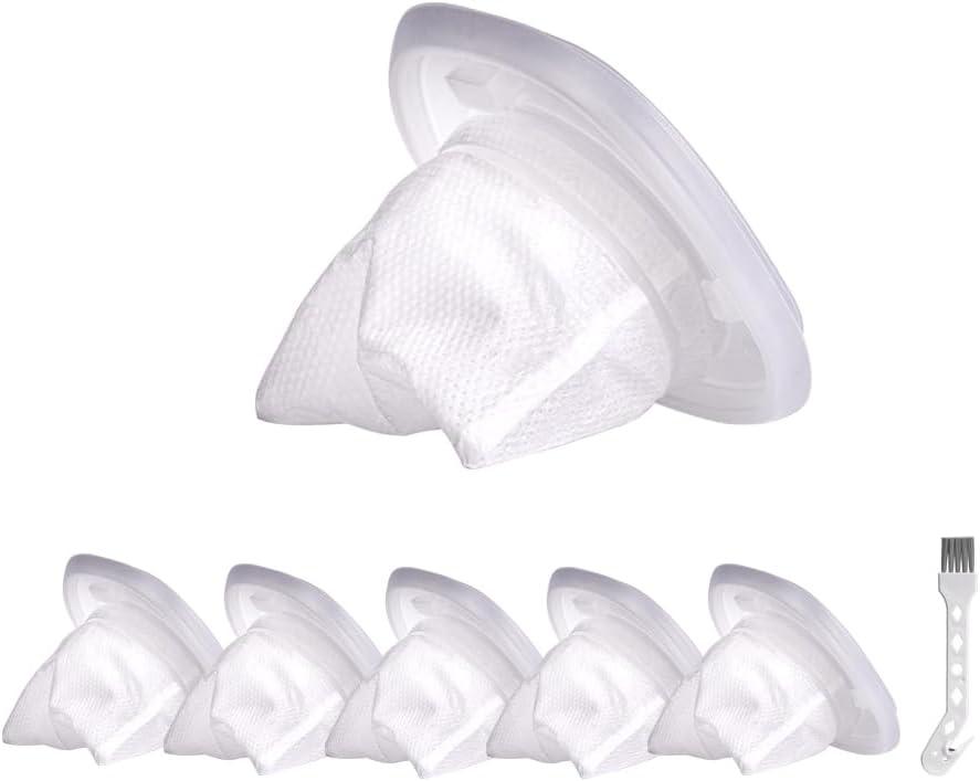 6 Pack HNVCF10 Replacement Filters Compatible with Black and Decker Dustbuster Hand Vacuums HNVC215B10 HNV215B12 HNVC215BW52 HNVC115B22 HNVC115J06 HNVC115J22