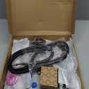 Shower Head,12Rain Shower Head with Handheld Spray Combo with 11'' Angle Adjustable Extension Arm/Flow Regulator/Shower System, High Pressure Rainfall Shower Head Clean Bathroom, Matt Black