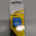 Stanley Heavy-Duty Narrow Crown Staples 3/8 In, 1,000 Pack