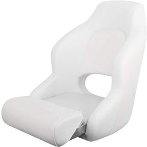 MSC Captain Boat Seat (White/White)
