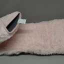 Round Fluffy Pink Rug for Bedroom, 4Ft Fuzzy Shag Circle Area Rug for Girls Kids Room Nursery, Soft Non Slip Plush Carpet for Dorm Living Room Home Decor