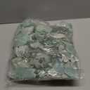 SHACOS 2 Pack 11.8 ft Artificial Flocked Lambs Ear Garland Eucalyptus Fern Leaves Greenery Garland Fake Vines for Mantle Fireplace Door Window Wedding Table Centerpieces Home Decor