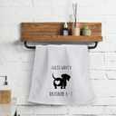 2 x OHSUL Guess What Dachshund Highly Absorbent Kitchen Towels Dish Towels Dish Cloth,Cute Dachshund Hand Towels Tea Towel for Bathroom Kitchen Decor, Dog Lovers Girls Women Gifts (Color-4)