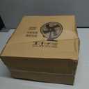 10-Inch Silver Cigarette Lighter Fan, Two-Speed Adjustment, 360-Degree Rotation, Clip-On Design 12 Volt Fan, Perfect for Cars, Trucks, RVs and More (Cord Length 6.56FT)