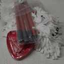 Spin Mop Replace Head, Base, Mop Handle Replacement for OCedar EasyWring 1 Tank System, Include 2 Microfiber Mop Head Replacement, 1 Sturdy Iron 30-58" Mop Handle, 1 Scrubber Head, 1 Spin Base