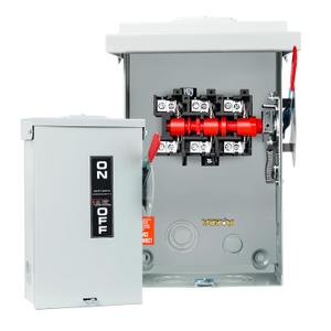 3P 60Amp 240V 3 Wire Heavy Duty Safety Switches, Ac Disconnect Switches Box, Quick Disconnect Safety Switch