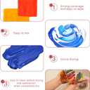 Artecho Acrylic Paint Set 24 Colors 2oz/59ml with 12 Brushes, Art Craft Paints Kit, Paint for Canvas, Rocks, Wood, Fabric, Ceramic and Art Supplies, Non Toxic Paint for Artists and Beginners