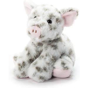 The Petting Zoo Spotted Pig Stuffed Animal Plushie, Gifts for Kids, Wild Onez Barnyard Animals, Pig Plush Toy 12 inches