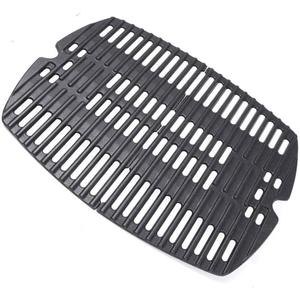 Uniflasy 7644 Cast Iron Cooking Grates for Weber Q100, Q1000, Q120, Q1200, Q1400, 516001, 516002, 50060001, 51010001, 51060001, Baby Q Gas Grill, 2 Pack