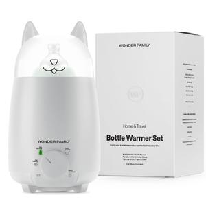 Portable Baby Bottle Warmer for Breastmilk & Formula  4-in-1 Defrost, Food and Breast Milk Warming, Thermos  On the Go Heater for Travel, Car, Home  Portable Milk Warmer for Baby