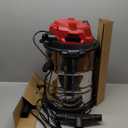 Vacmaster VOC812SF 1101 8-Gallon Premium Stainless Steel Wet/Dry Vacuum, Red Edition, 8 Gal