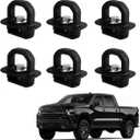 6pcs Tie Down Anchors Truck Bed Side Wall Anchor Fit for 2007-2023 Chevy Silverado/GMC Sierra,2015-2023 Chevy Colorado/GMC Canyon Pick Up Truck Bed Cargo Hooks, DZ97903 (6 Pcs)