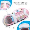 Apakowa Kid's Girl's Soft Sole Close Toe Sport Beach Sandals (Toddler 5)