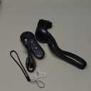 2-in-1 Dog Shock Collar & Dog Bark Collar - Smart Anti Barking Dog Training Collar with 5 Adjustable Sensitivity & 3300FT Remote for All Breeds IP67 Waterproof E-Collar (Black)