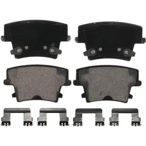 Wagner QS ZD1057 Disc Brake Pad Set, Chamfered Edges for Smooth, Quiet Stops, Fits 20052020 Chrysler 300, 20062020 Dodge Charger, 20092020 Dodge Challenger