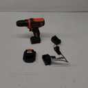 BLACK+DECKER 12V MAX Cordless Drill/Driver, Battery and Charger Included (BDCDD12C)