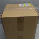 Starttag Large White Ceramic Vase, 9.8 inch Rustic Farmhouse Flowers Vase for Home Decor, Sandstone Texture Round Pottery Tall Vase Indoor for Table Living Room Decor