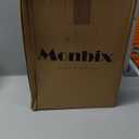 Monbix Queen Comforter Set - 7 Pieces Dusty Pink Cationic Dyeing Bed in a Bag Queen Bedding Sets with Sheets, Pillowcases & Shams, Reversible Bedding Comforters