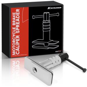 Heavy Duty Motorcycle Brake Caliper Spreader Tool for Most Motorcycle & Vehicle Brake Discs Compatible with Hydraulic Disc Brake Systems