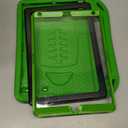 BMOUO Kids Case for iPad 9th/8th/7th Generation, with Built-in Screen Protector, Shockproof Handle Stand Kids iPad 10.2" Case 2021/2020/2019, Green