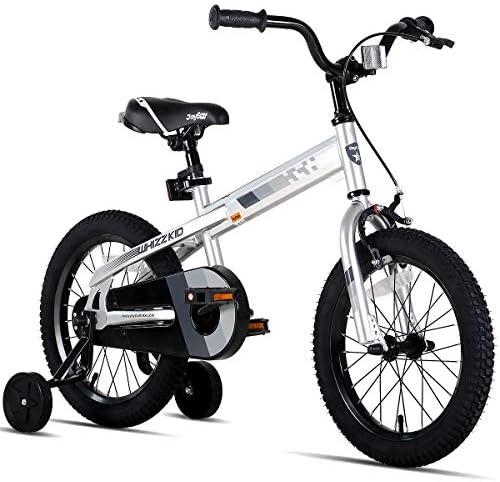 JOYSTAR Whizz Kids Bike 16 Inch Kids' Bicycle for Toddler and Kids, BMX Style Boys Bike with Training Wheels, Children Bicycles, Multiple Colors