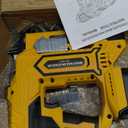 Cordless Brad Nailer Compatible with Dewalt Battery, 5/8 to 1-1/4 Inch 18 Gauge 2-in-1 Nail Gun with 2000 Nails for Wood Carpentry, Tool Only, Brushless, 2 Mode, 5.9LBS