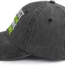 Pickleball Hats for Men Women, Funny Adjustable Embroidered Just One More Game Baseball Cap (Gray)